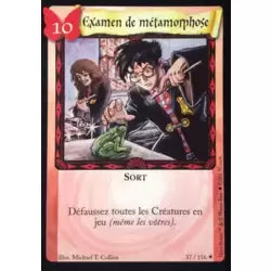 HP01-037 UC - Examen de métamorphose