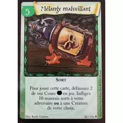 HP01-026 R - Mélange malveillant